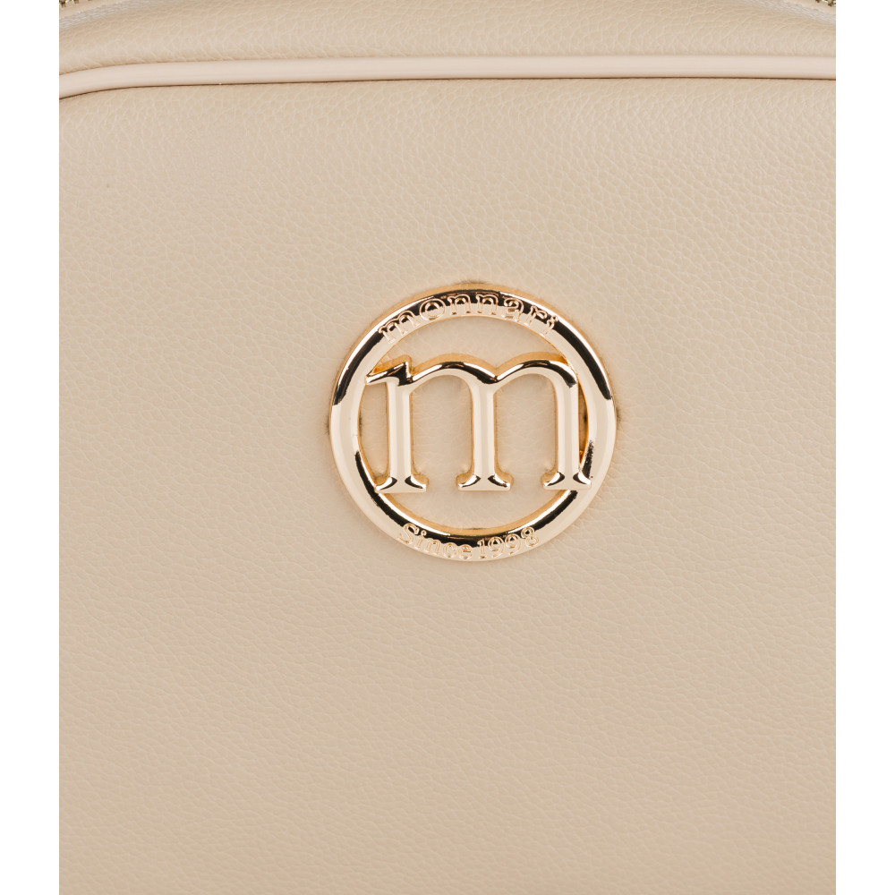 Beżowa Listonoszka damska typu crossbody Monnari