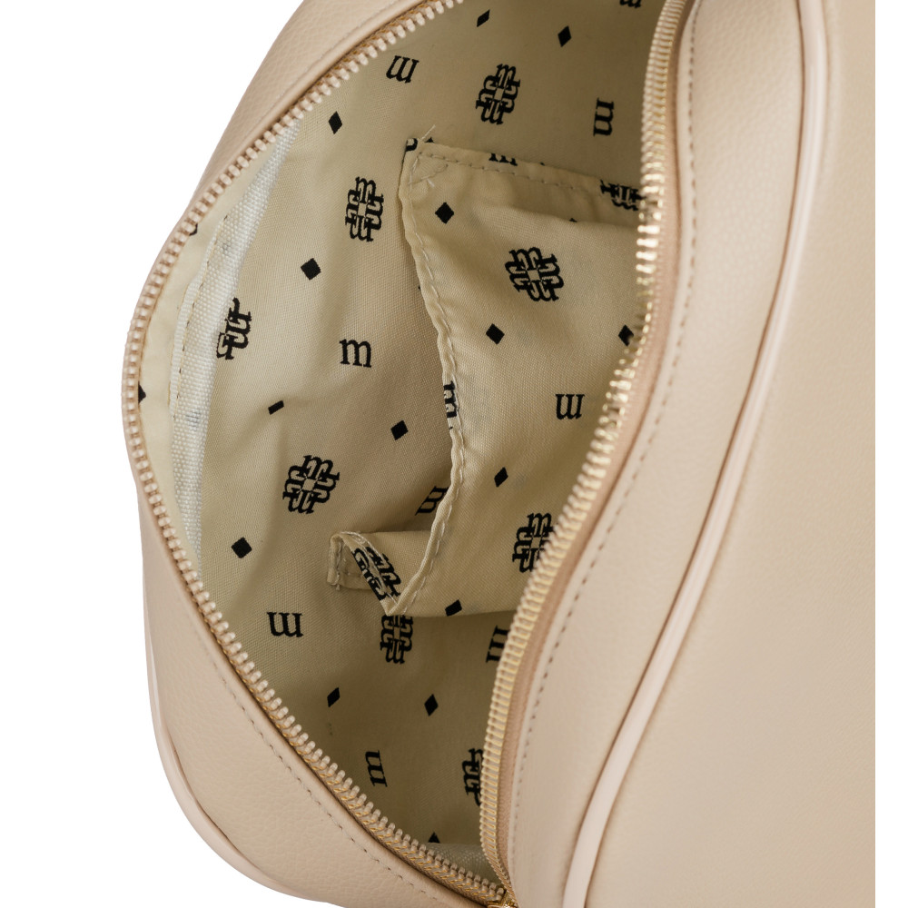 Beżowa Listonoszka damska typu crossbody Monnari