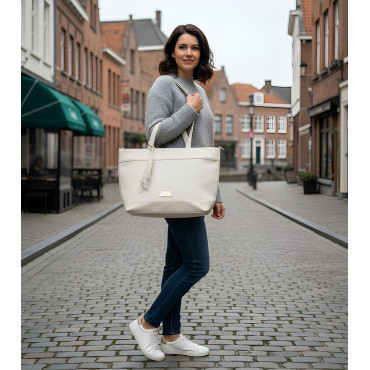 Elegancka aktówka shopperka damska MONNARI 2