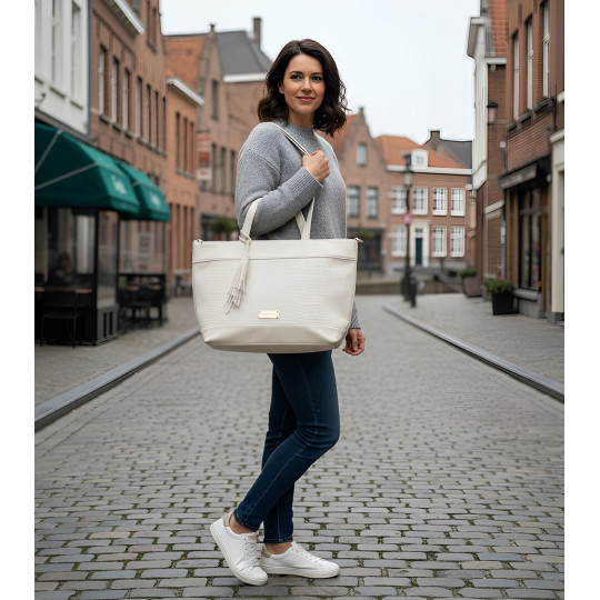 Elegancka aktówka shopperka damska MONNARI