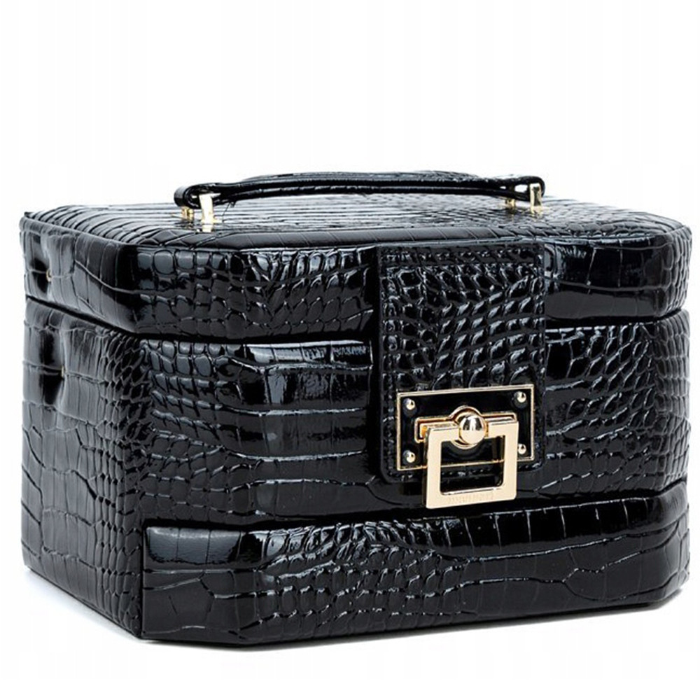 Duży elegancki kuferek na biżuterię MONNARI