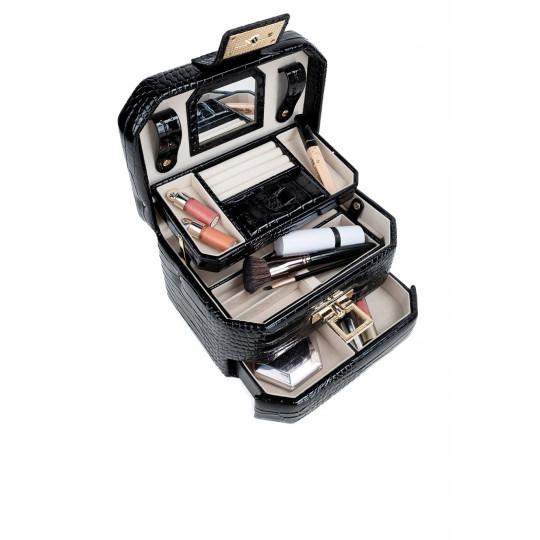 Duży elegancki kuferek na biżuterię MONNARI