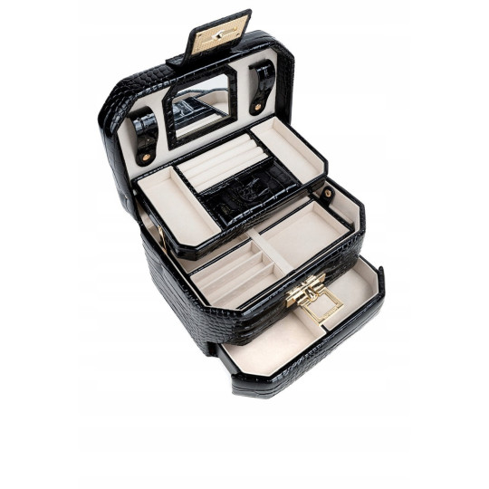 Duży elegancki kuferek na biżuterię MONNARI