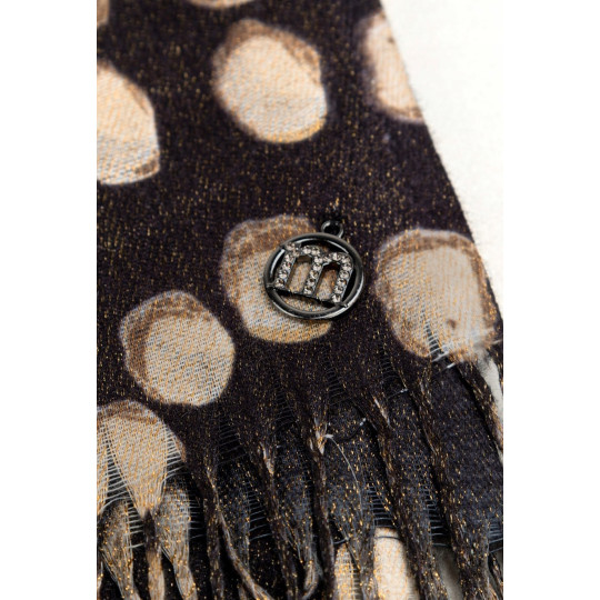 Elegancki szal w groszki MONNARI