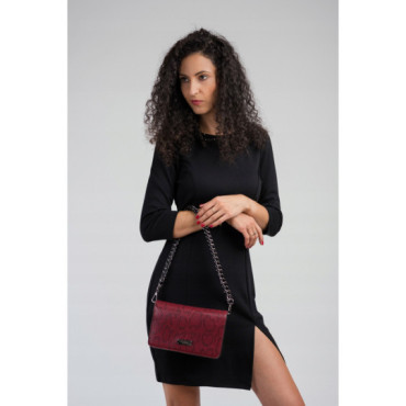 Elegancka Czerwona Listonoszka FEMESTAGE 2