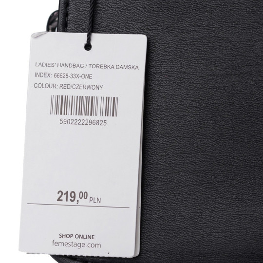Elegancka Czerwona Listonoszka FEMESTAGE