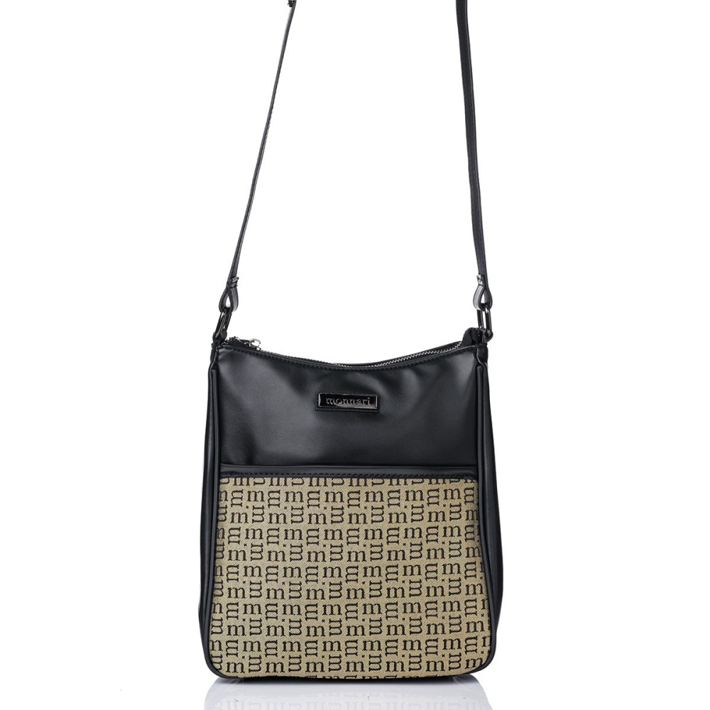 Klasyczna listonoszka z logo marki Monnari