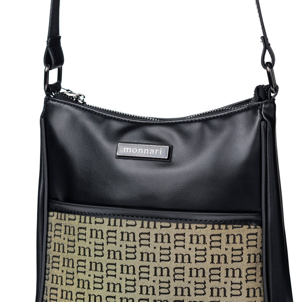 Klasyczna listonoszka z logo marki Monnari