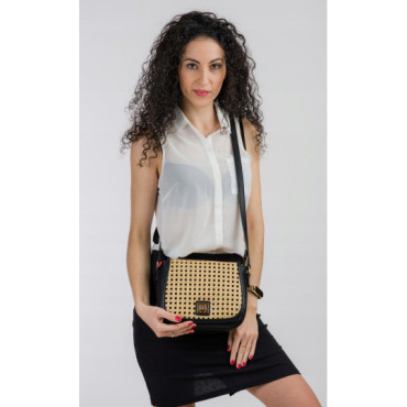 TOREBKA Z PLECIONYM PANELEM MONNARI 2
