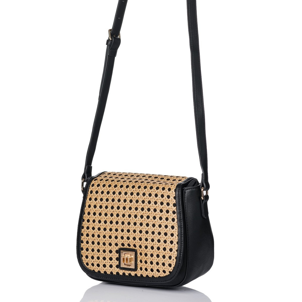 TOREBKA Z PLECIONYM PANELEM MONNARI