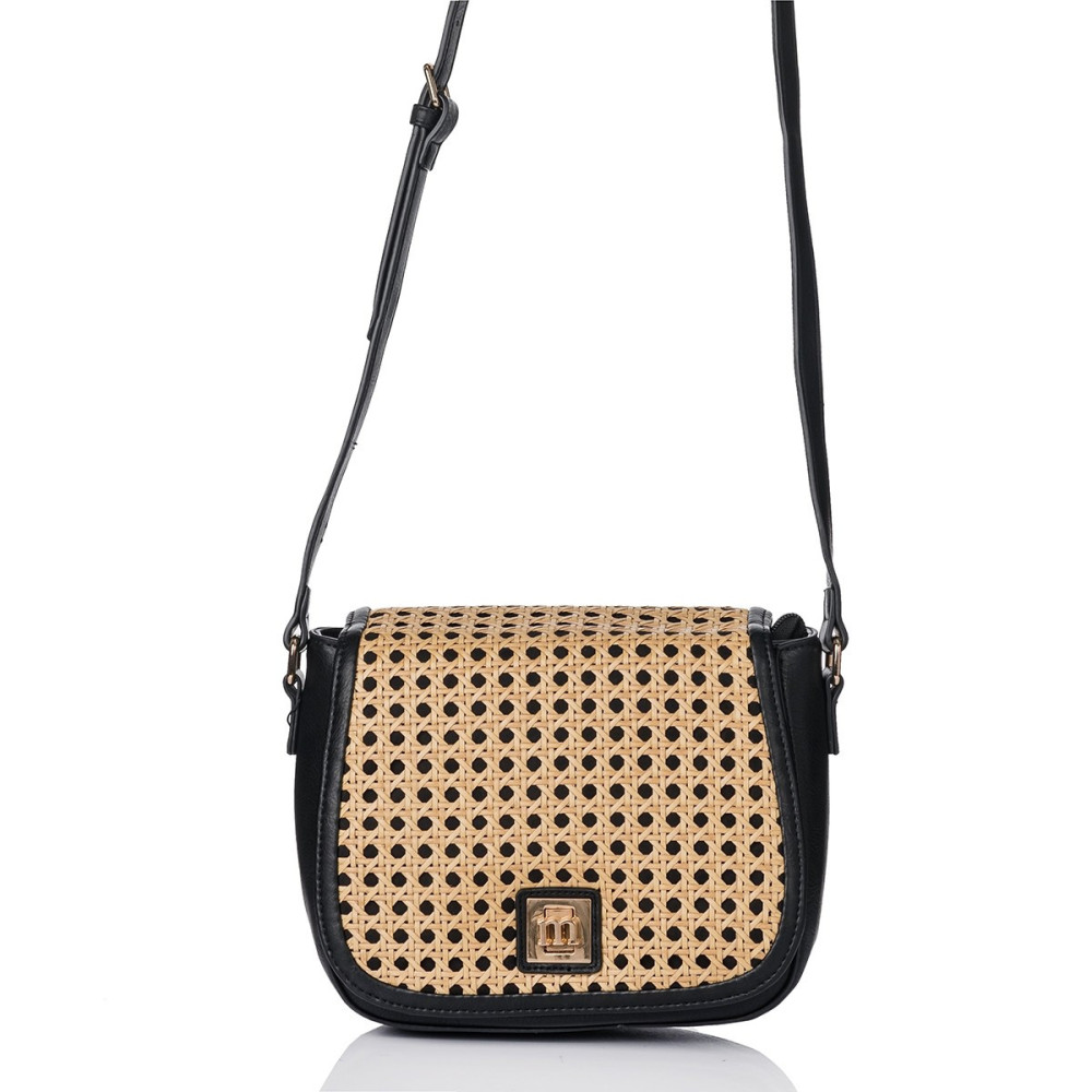 TOREBKA Z PLECIONYM PANELEM MONNARI