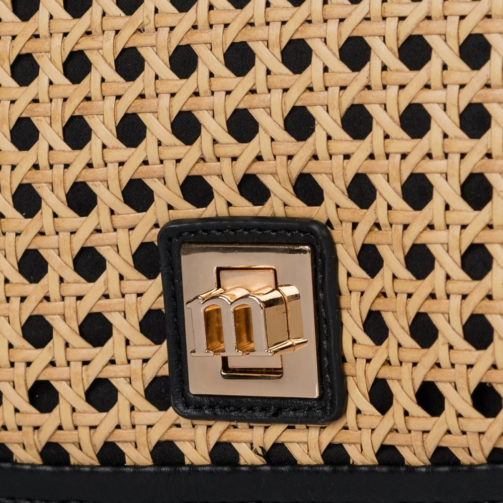 TOREBKA Z PLECIONYM PANELEM MONNARI