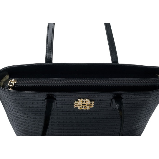 Shopper z drobnym wzorem z logo MONNARI