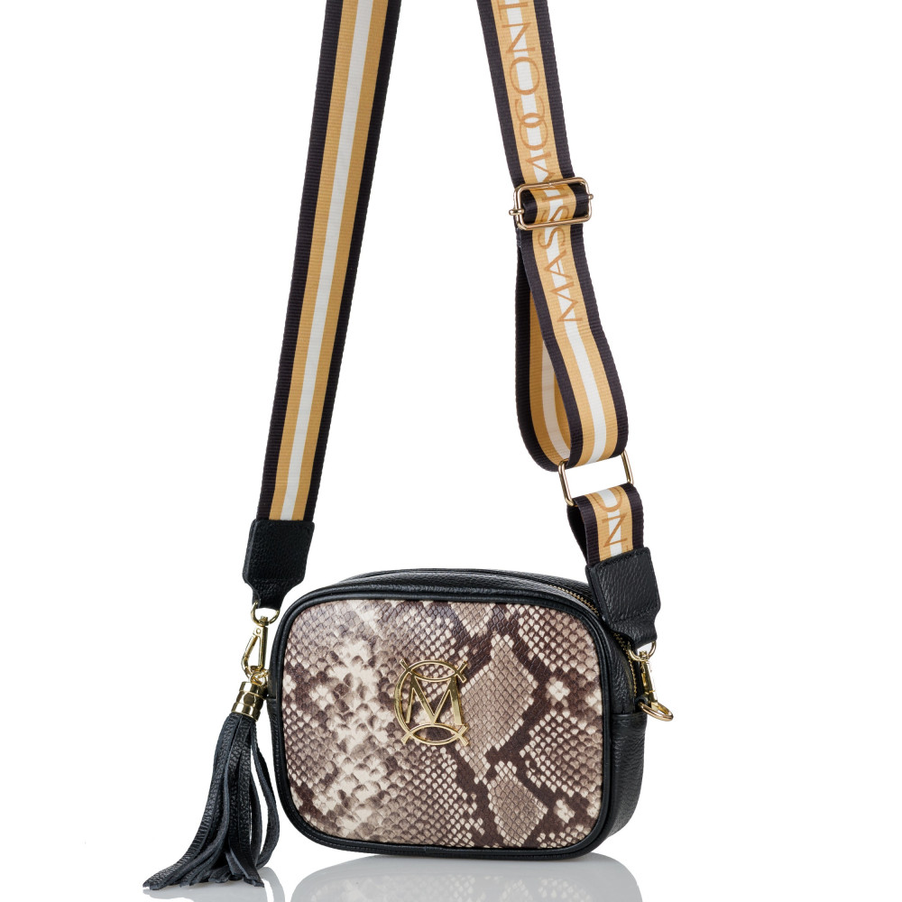 Klasyczna skórzana listonoszka MASSIMO CONTTI