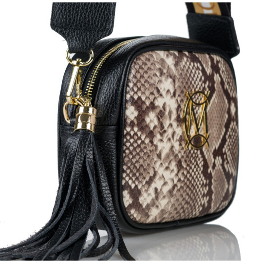 Klasyczna skórzana listonoszka MASSIMO CONTTI