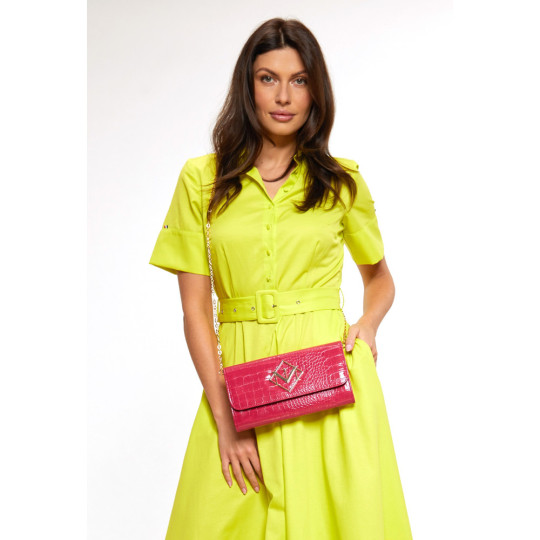 Lakierowana kopertówka damska MONNARI