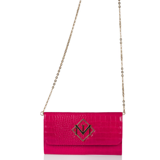 Lakierowana kopertówka damska MONNARI