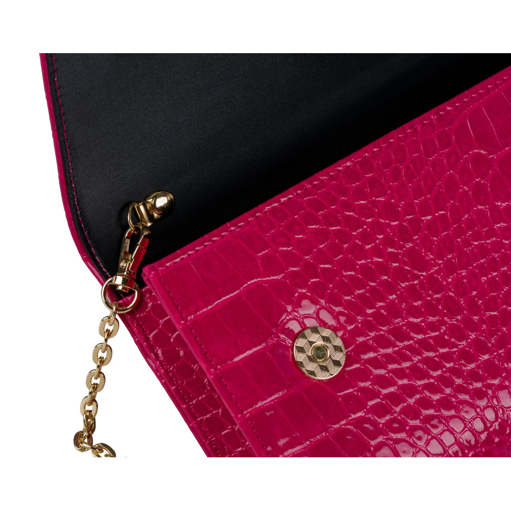 Lakierowana kopertówka damska MONNARI