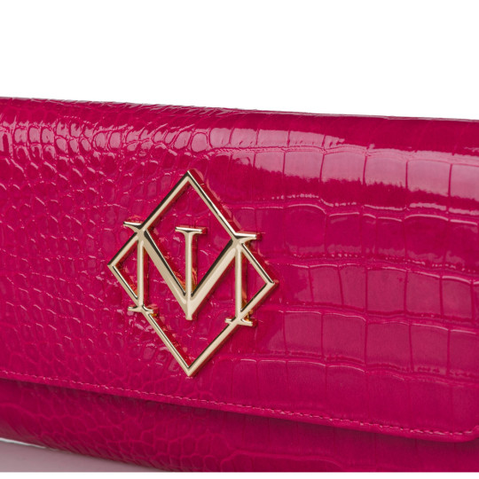 Lakierowana kopertówka damska MONNARI