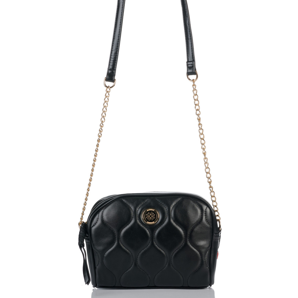 CZARNA PIKOWANA LISTONOSZKA MONNARI