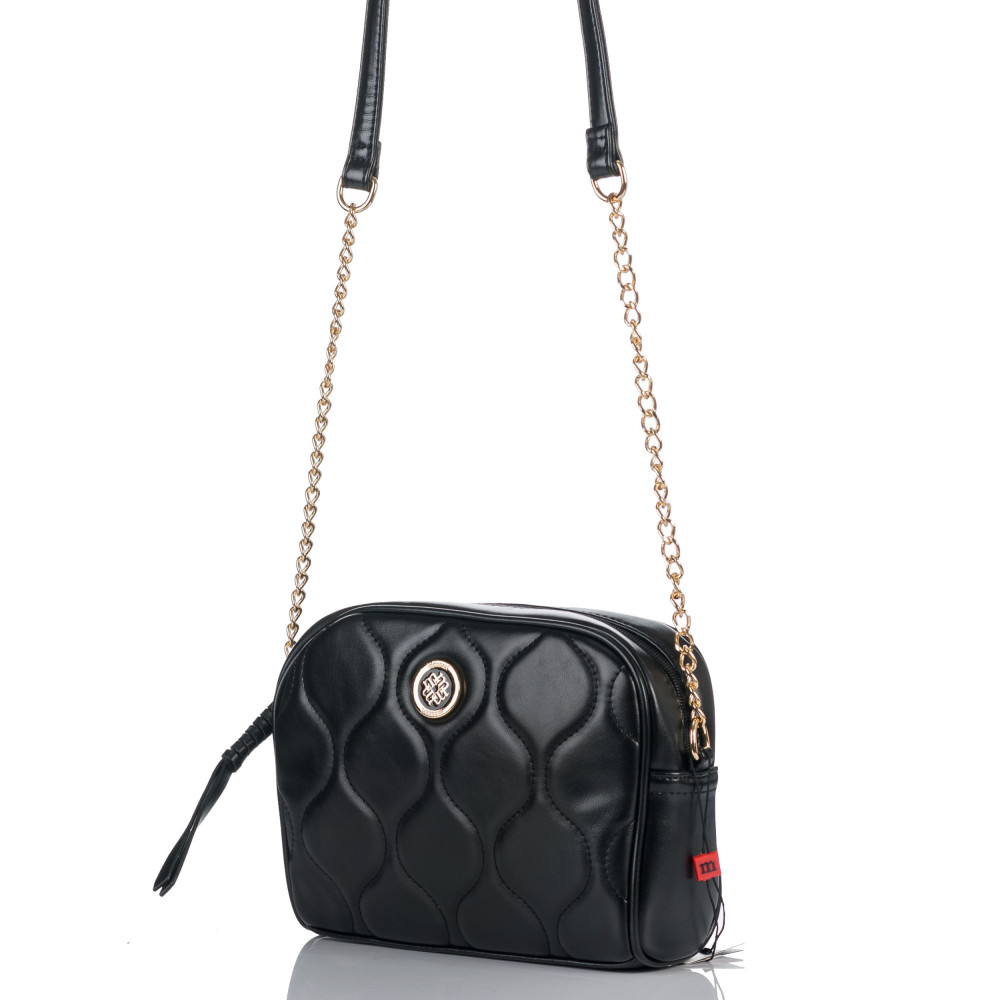 CZARNA PIKOWANA LISTONOSZKA MONNARI