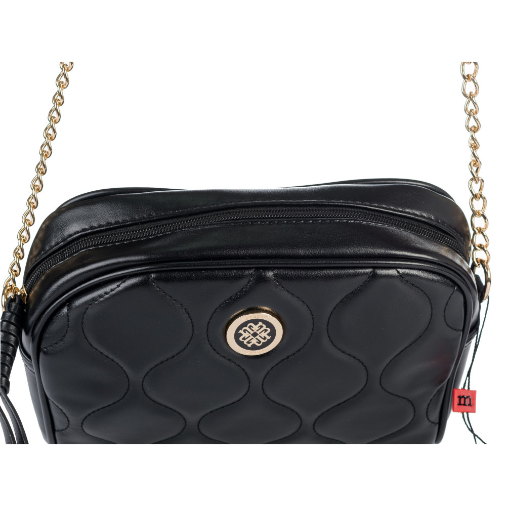 CZARNA PIKOWANA LISTONOSZKA MONNARI