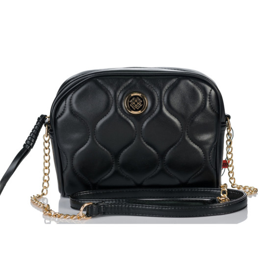 CZARNA PIKOWANA LISTONOSZKA MONNARI