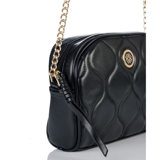 CZARNA PIKOWANA LISTONOSZKA MONNARI