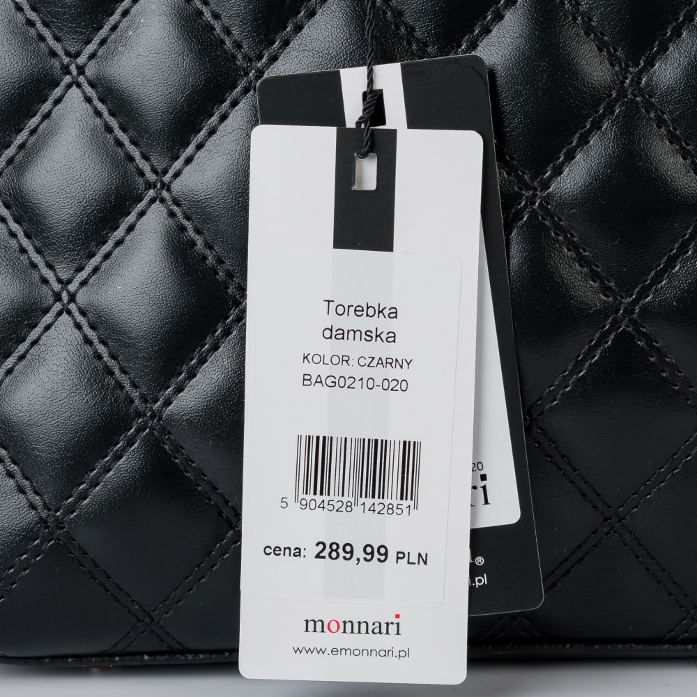 Pikowana torebka damska  MONNARI
