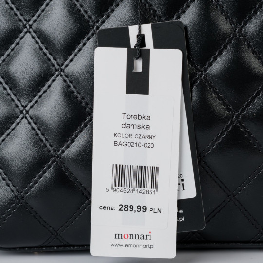 Pikowana torebka damska  MONNARI