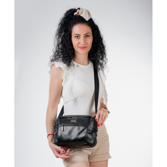 CZARNA LISTONOSZKA NA PASKU MONNARI