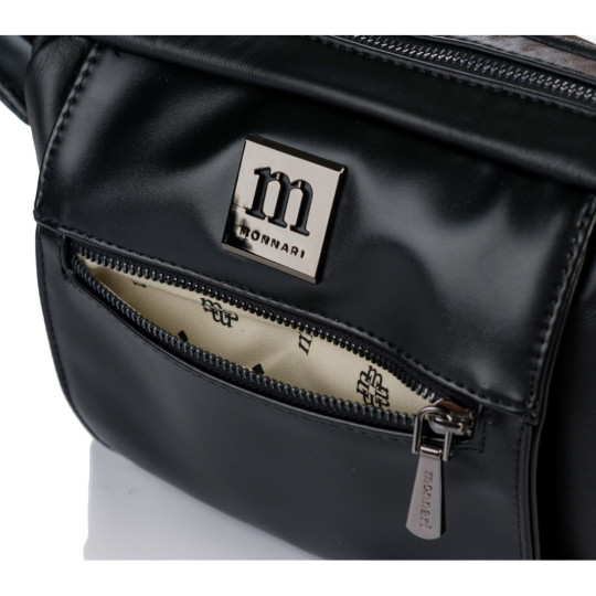 CZARNA LISTONOSZKA NA PASKU MONNARI