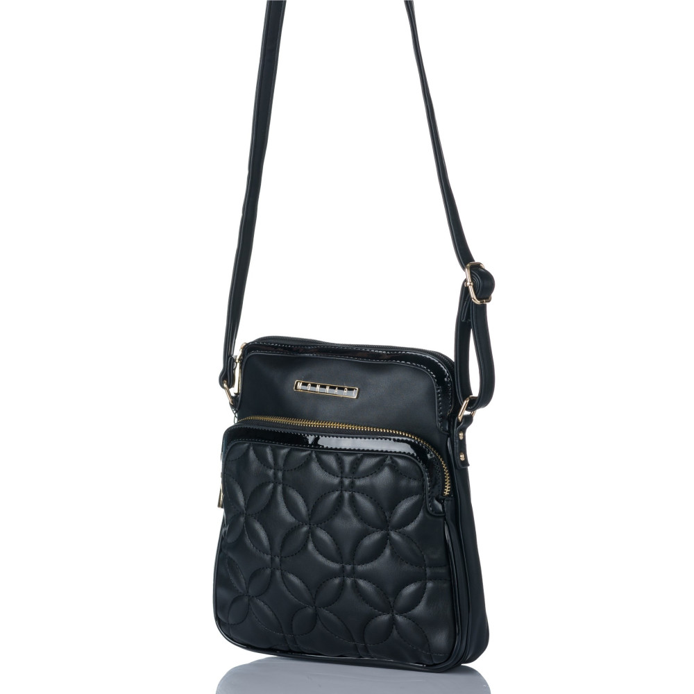 TORBA LISTONOSZKA Z TŁOCZONĄ KIESZONKĄ MONNARI