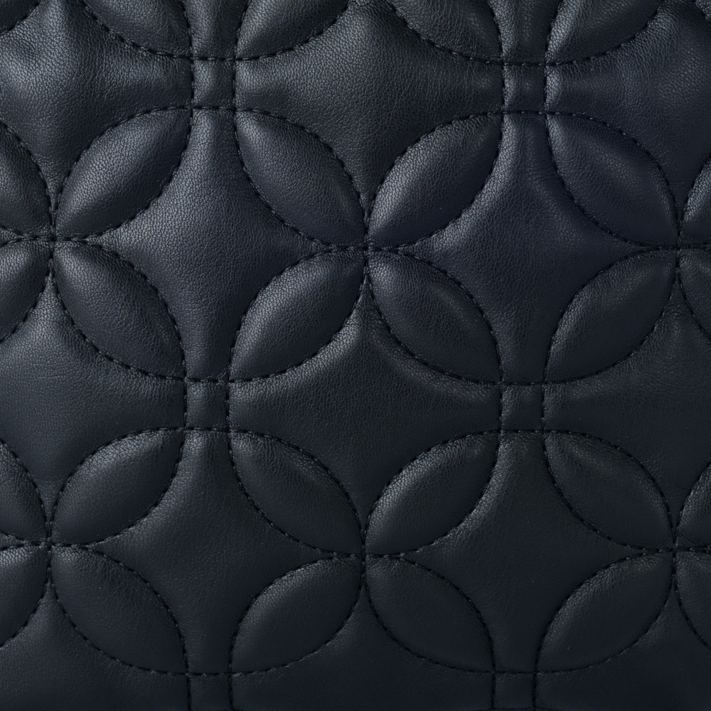 TORBA LISTONOSZKA Z TŁOCZONĄ KIESZONKĄ MONNARI