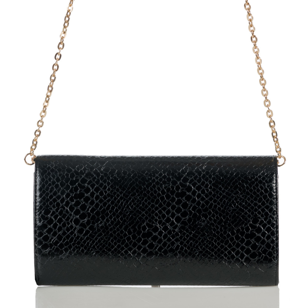 Czarna kopertówka damska MONNARI