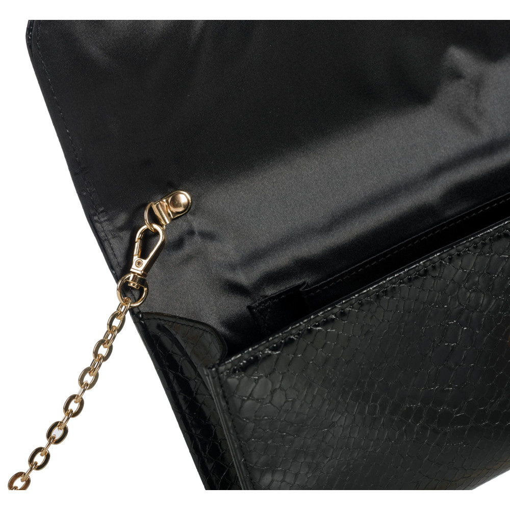 Czarna kopertówka damska MONNARI