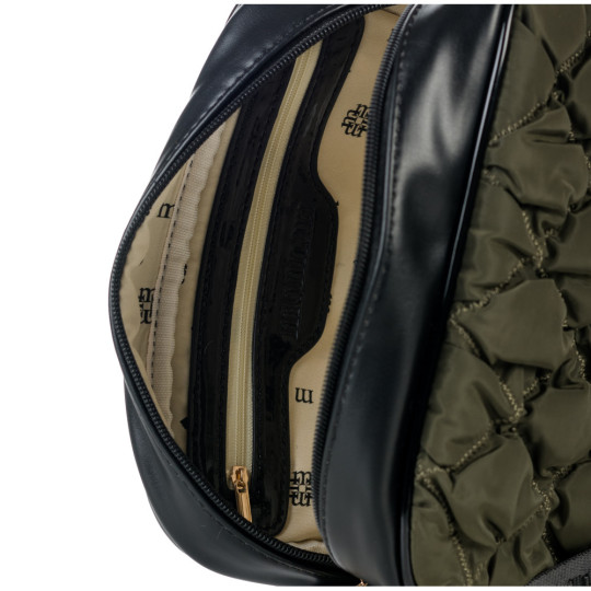 Pikowana torebka Khaki MONNARI