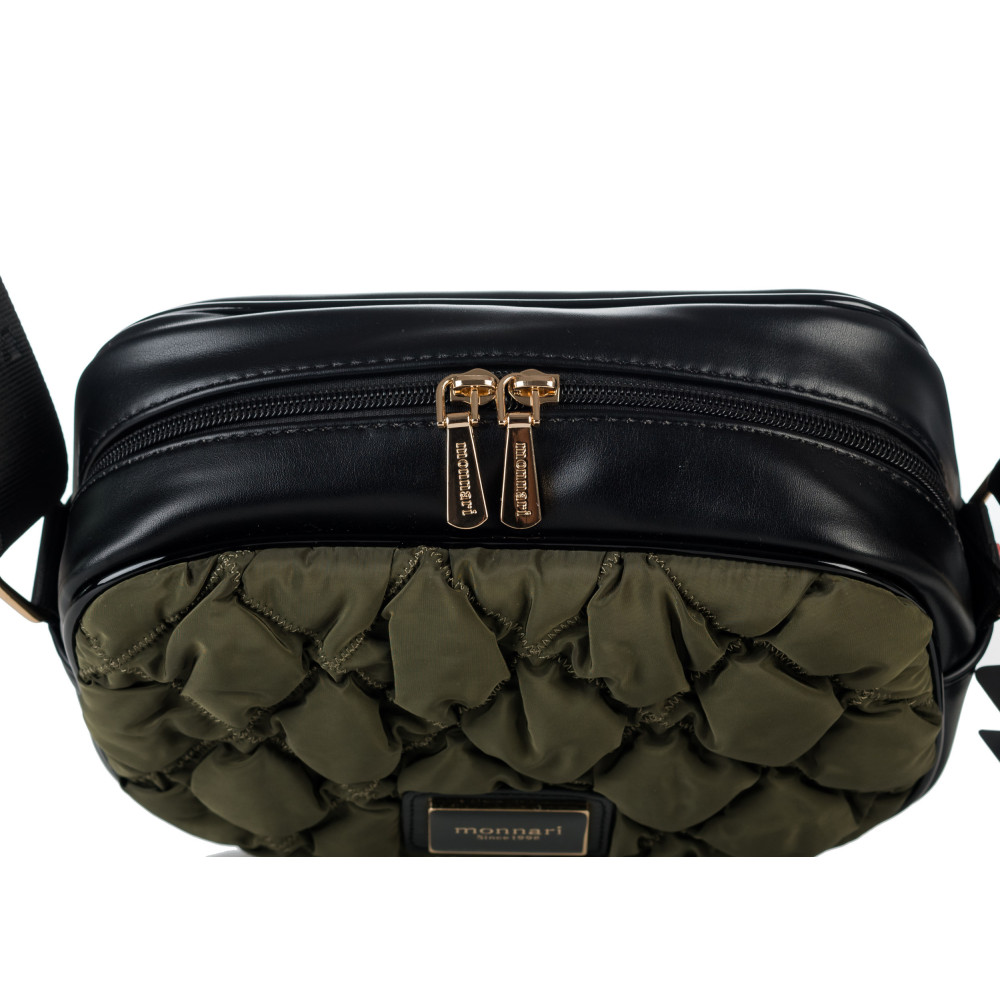 Pikowana torebka Khaki MONNARI