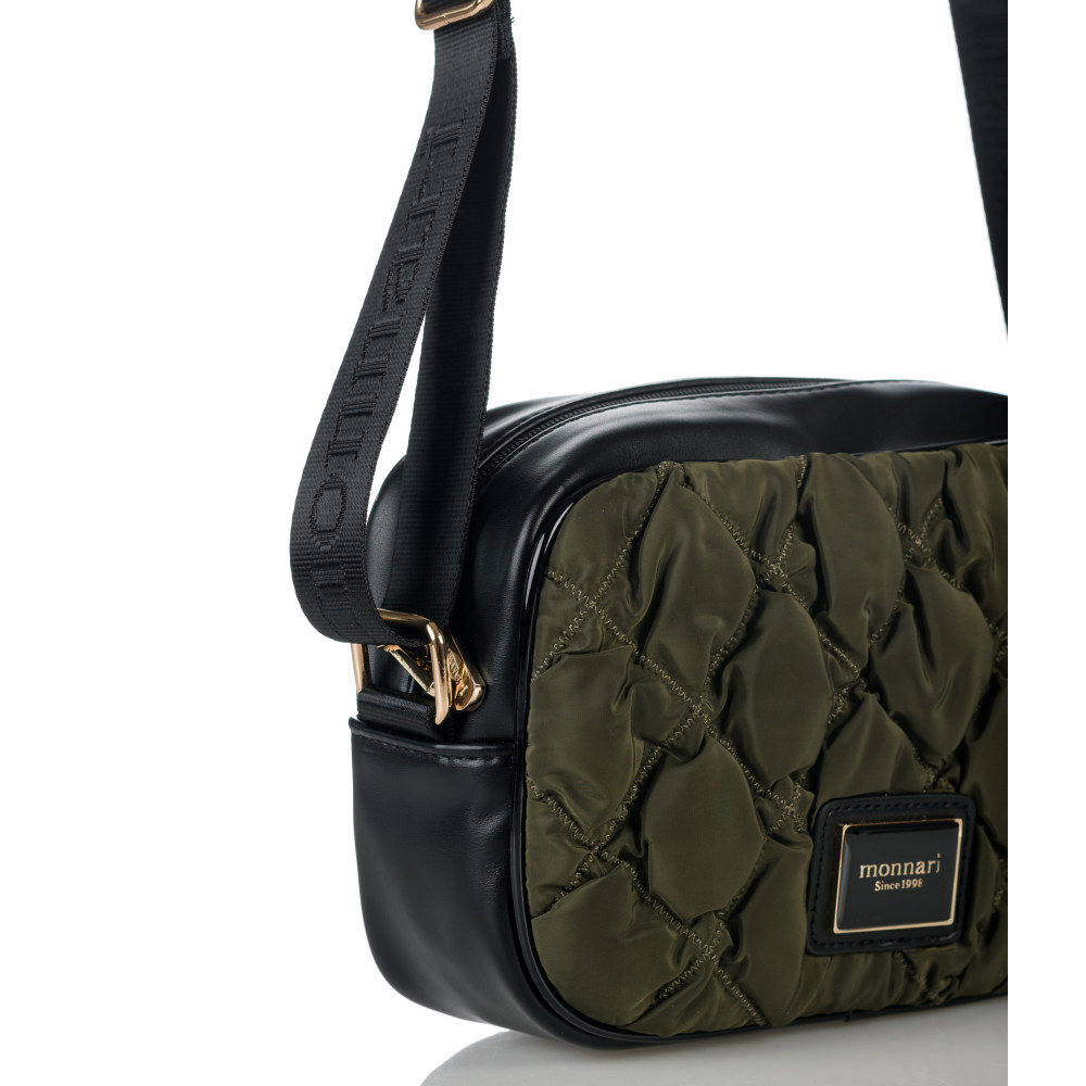 Pikowana torebka Khaki MONNARI