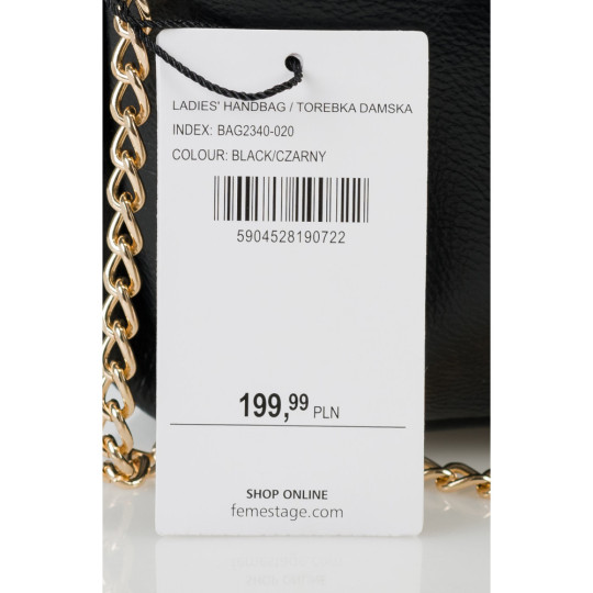 Pikowana kopertówka na łańcuszku  FEMESTAGE