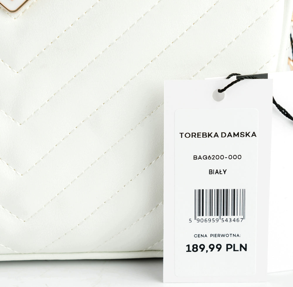 Listonoszka crossbody damska Monnari elegancka – biała