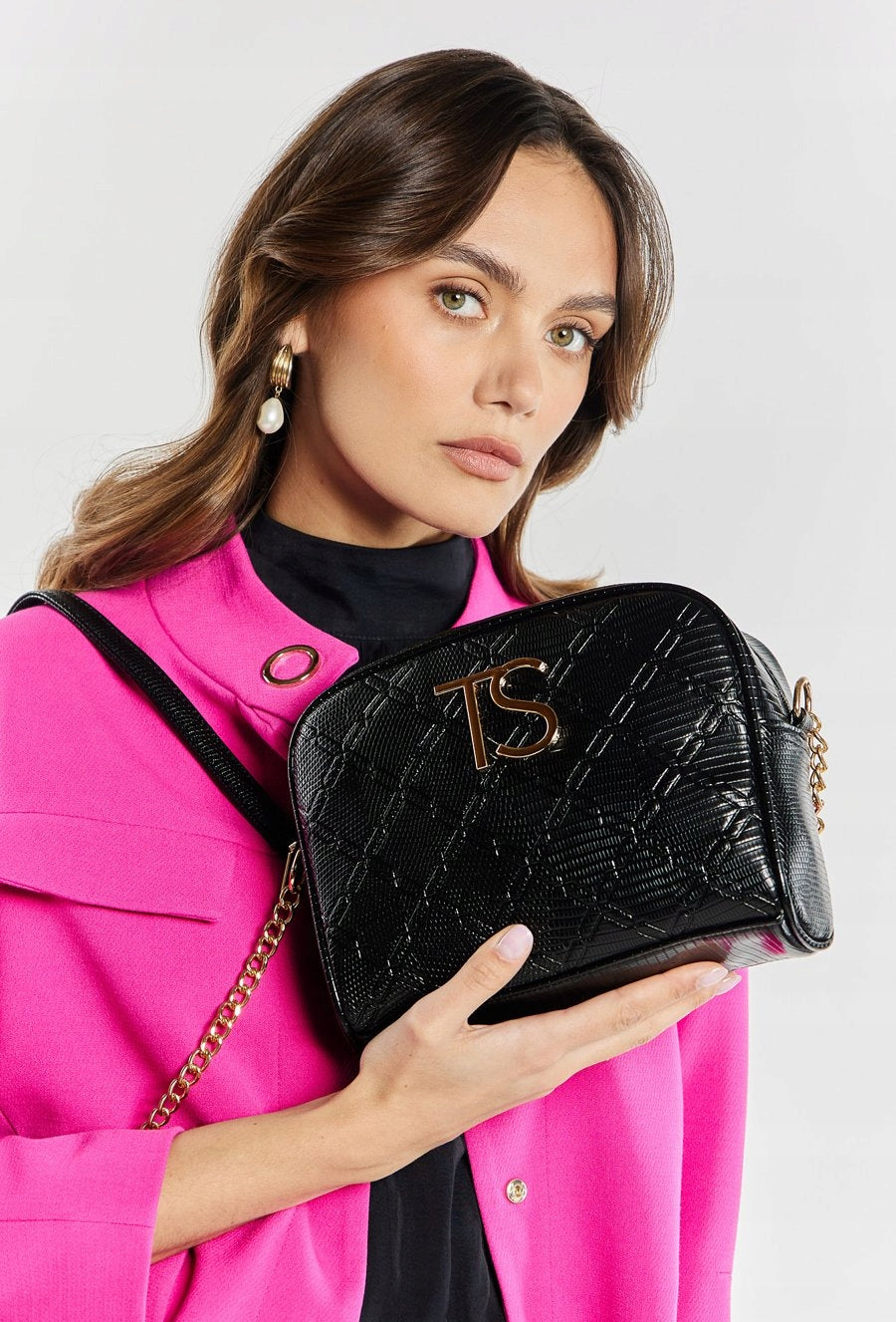 Listonoszka crossbody Top Secret pikowana, pojemna