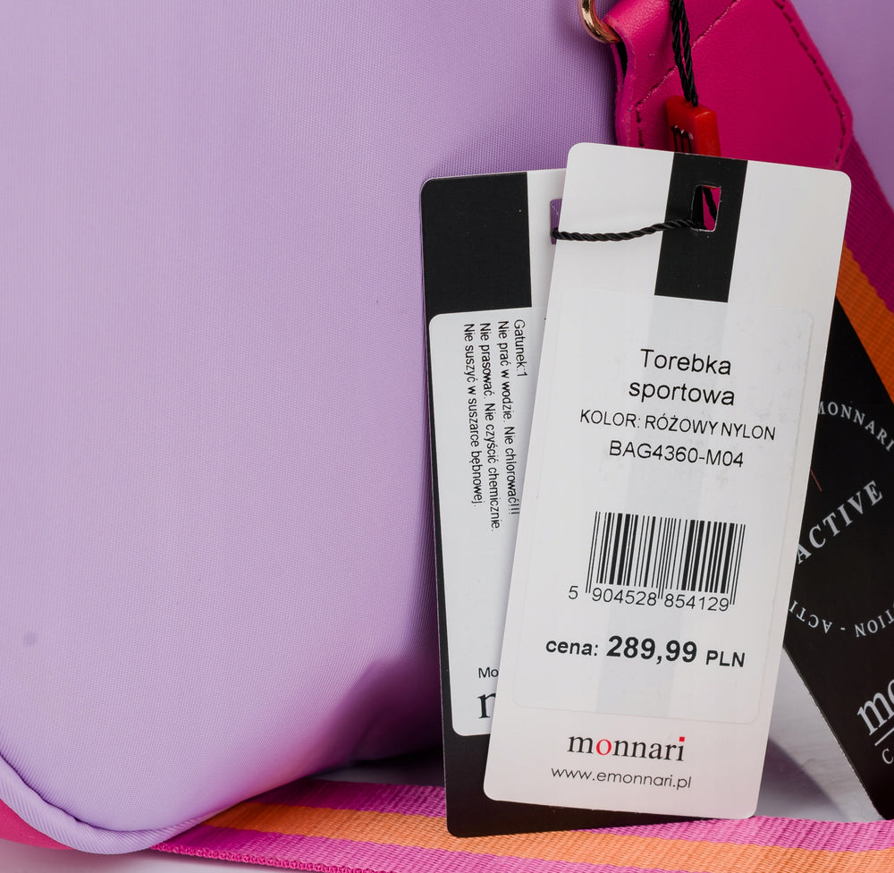 Torebka sportowa Monnari Active – różowa