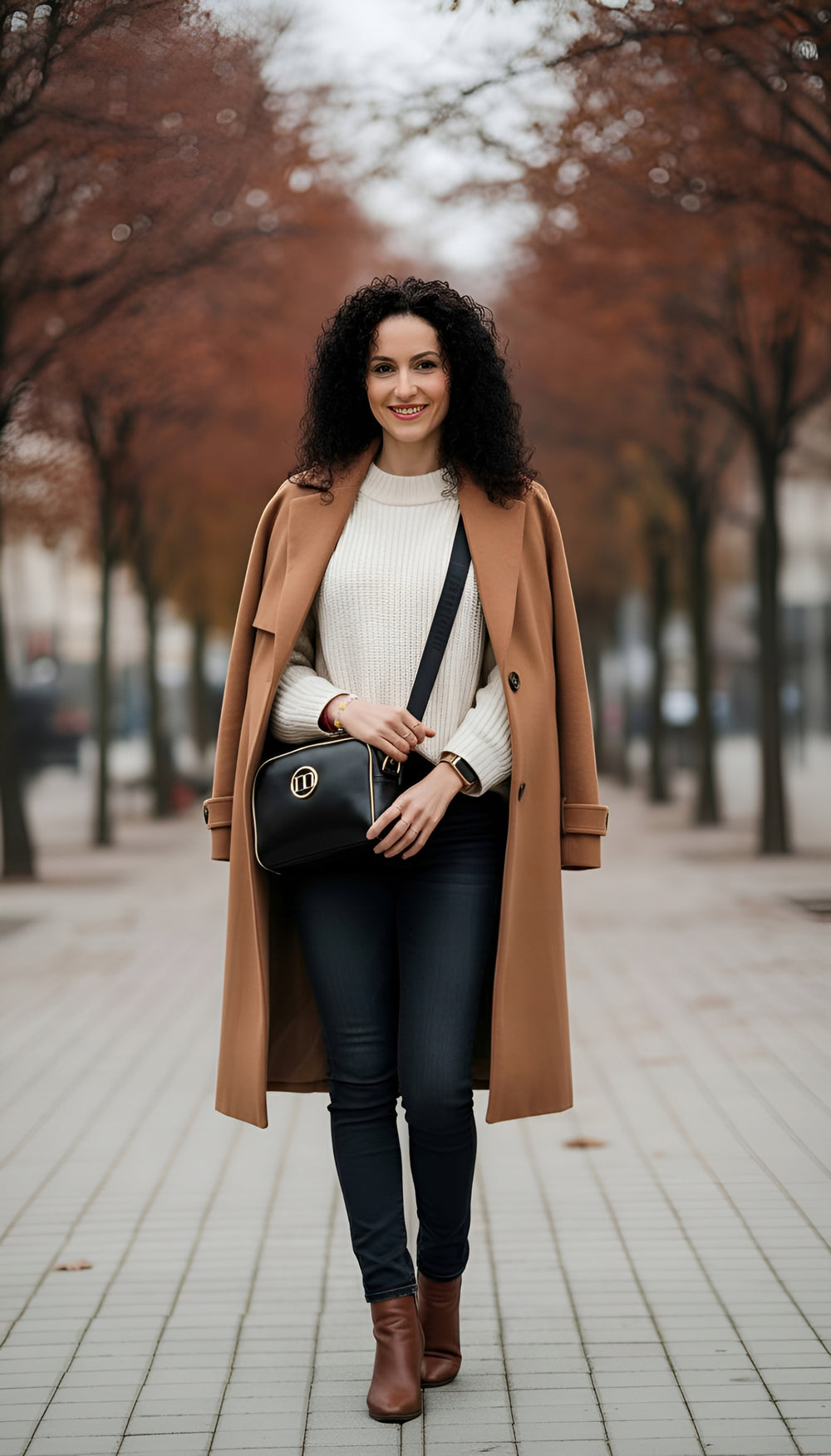 Listonoszka crossbody damska Monnari pikowana