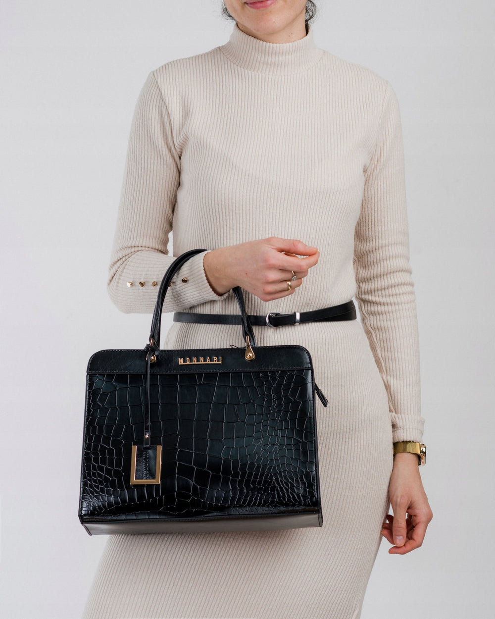 Torba aktówka damska Monnari elegancka, miejska