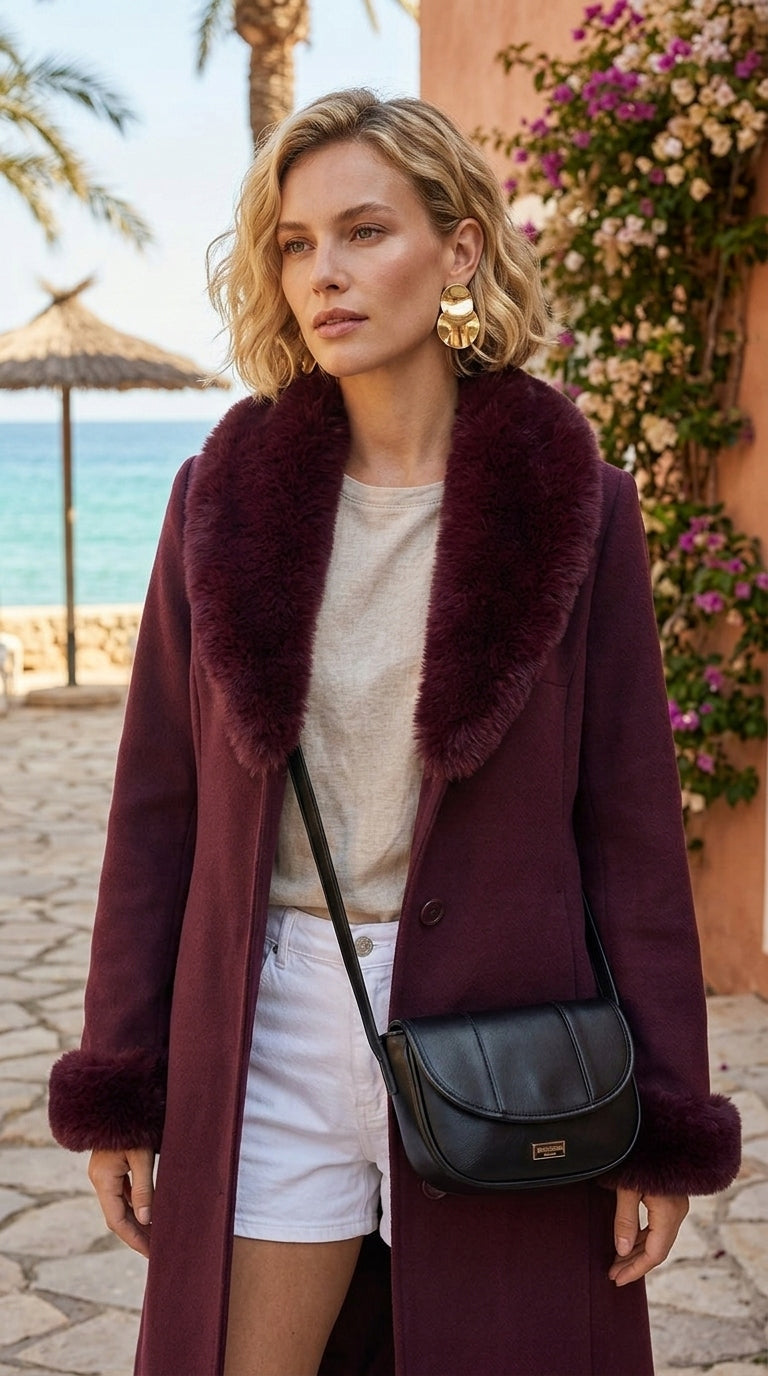 Listonoszka łódka crossbody Monnari, złote okucia – czarna