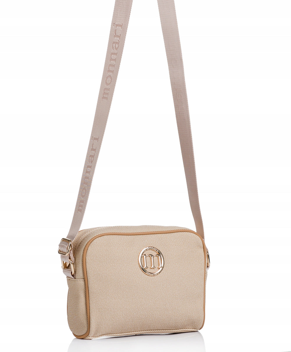 Listonoszka crossbody damska Monnari elegancka – beżowa