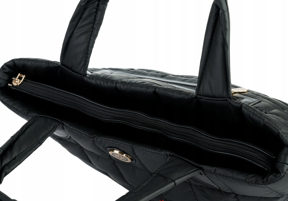 Torba shopper damska Monnari praktyczna – czarna