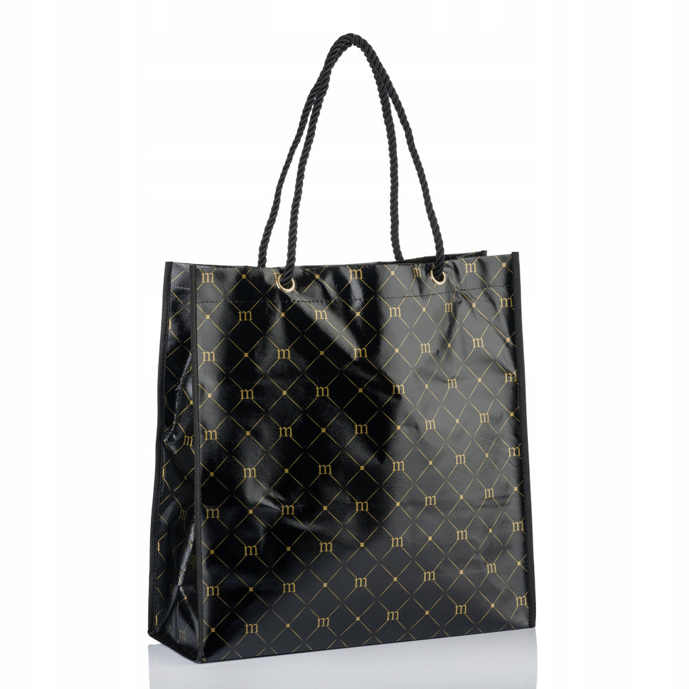 Torba na zakupy Monnari składana, shopper – czarna