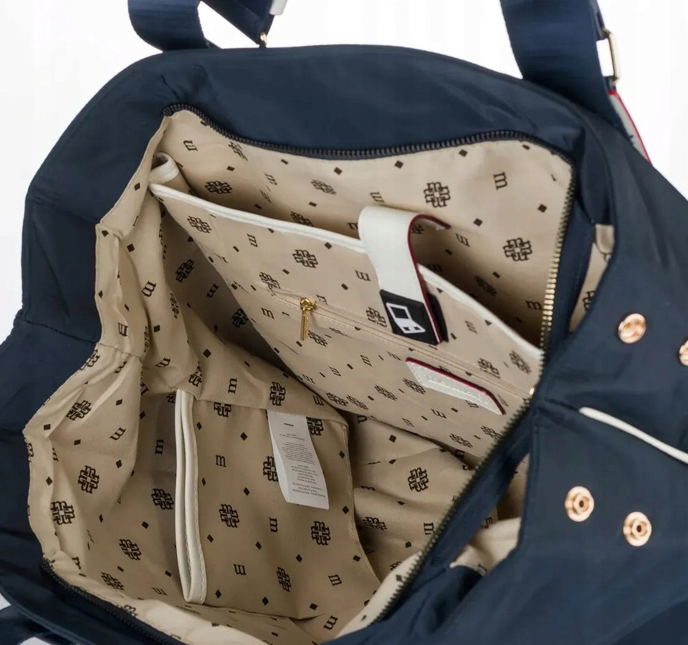 Torebka shopper Monnari z ekoskóry – niebieska